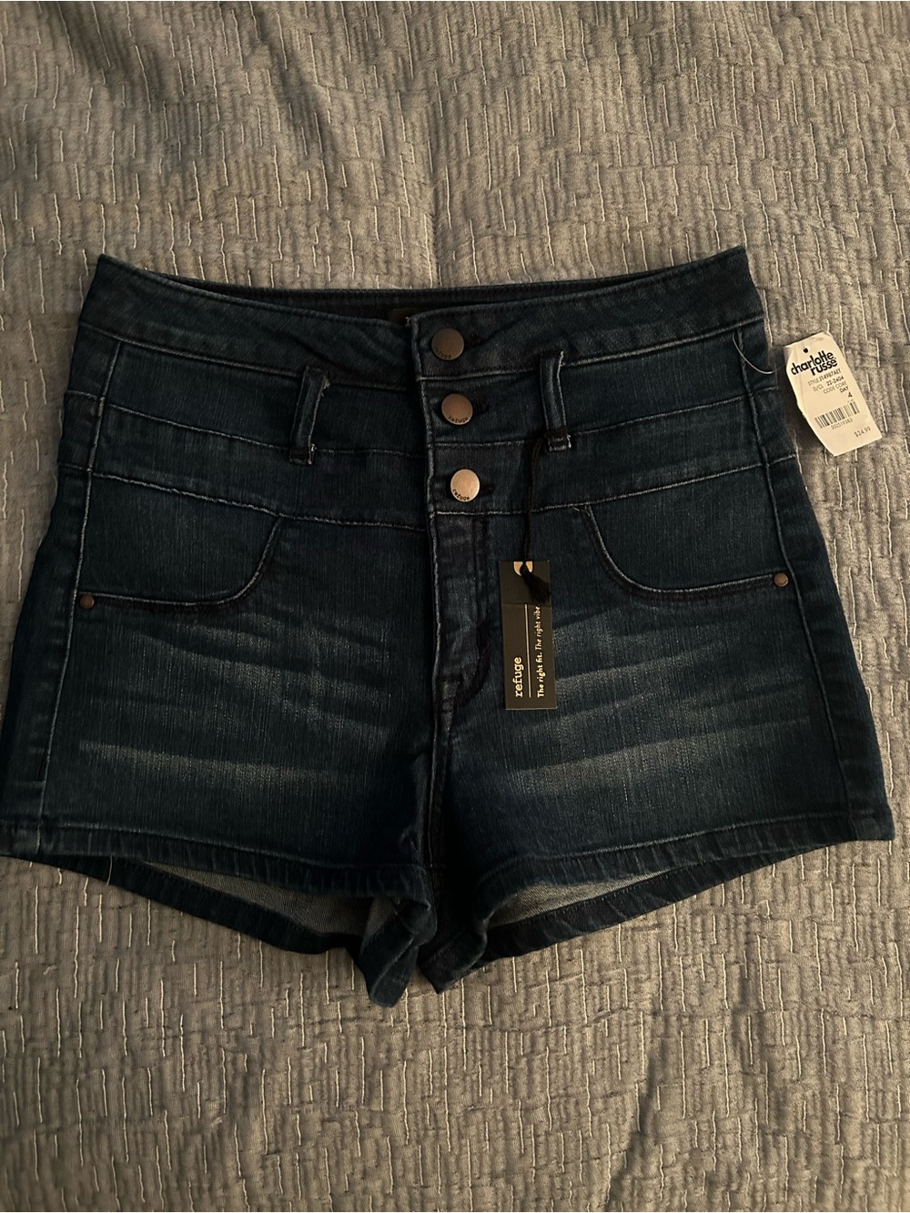 NWT Refuge High Waisted Jean Shorts